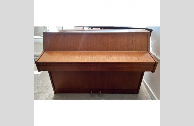 Bentley Satin Teak 108 Upright Piano, Used - All Inclusive Premium Package (SN:132310) - Image 4